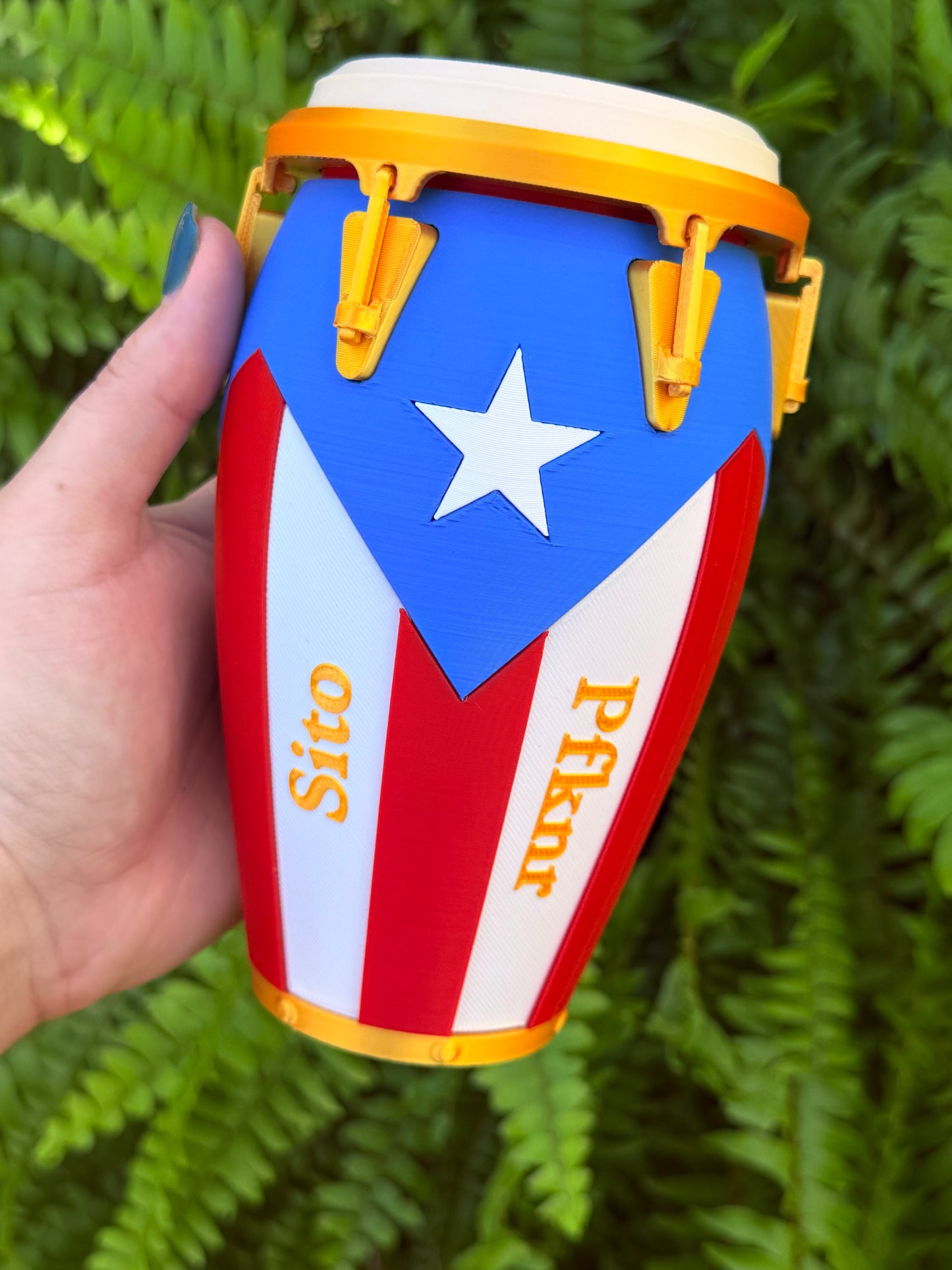 CONGA PUERTO RICO PERSONALIZADA